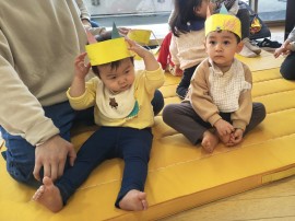 元気いっぱい「鬼は外～！」